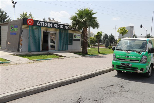 Haliliye'de Sıfır Atık Marketler ile geri dönüşüm devam ediyor