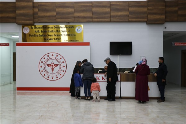 Haliliye Semt Polikliniği vatandaşlara kolaylık sağladı