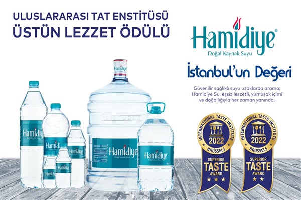 Hamidiye Su Superior Taste Award'ın sahibi oldu