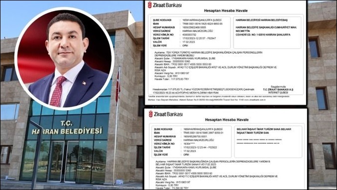 Harran Belediye Personeli AFAD'a 190 Bin TL Bağış Yaptı 