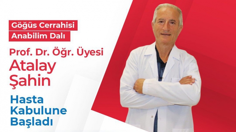 Harran Üniversitesi Hastanesi'nde Prof. Dr. Atalay Şahin Hasta Kabulüne Başladı