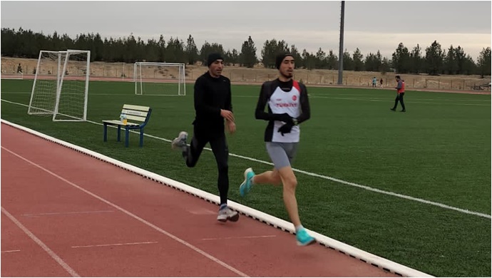 Harran Üniversitesi, Atletizm Milli Takımı Olimpiyat Kafilesine Ev Sahipliği Yapıyor