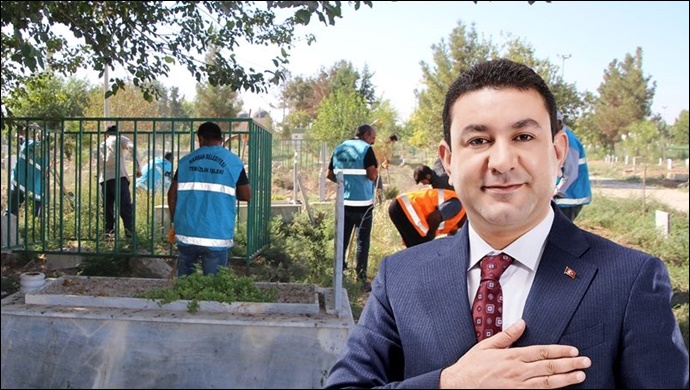 Harran'da hummalı temizlik çalışmaları-(VİDEO)