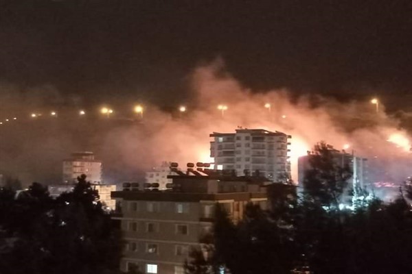 Hatay'da yangın