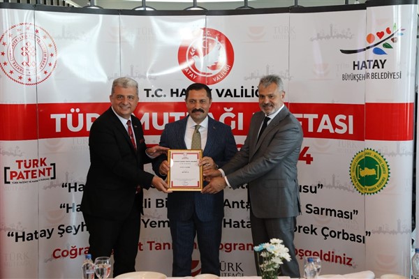 Hatay'da yöresel 6 yemek daha coğrafi işaret aldı