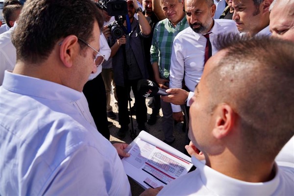 Hatay Kırıkhan’daki hasarlı okulu 90 bin İBB çalışanı inşa edecek