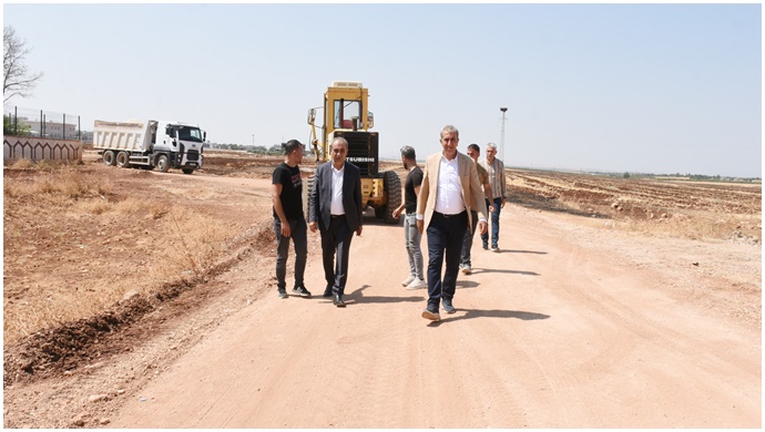Hilvan'da Tüm Mahallelere Yol Seferberliği