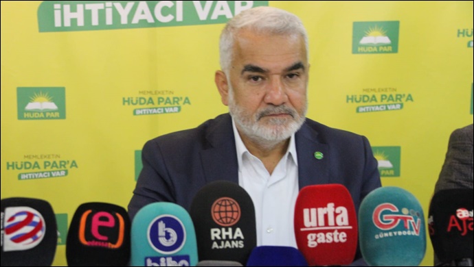 HÜDA PAR Genel Başkanı Yapıcıoğlu: 