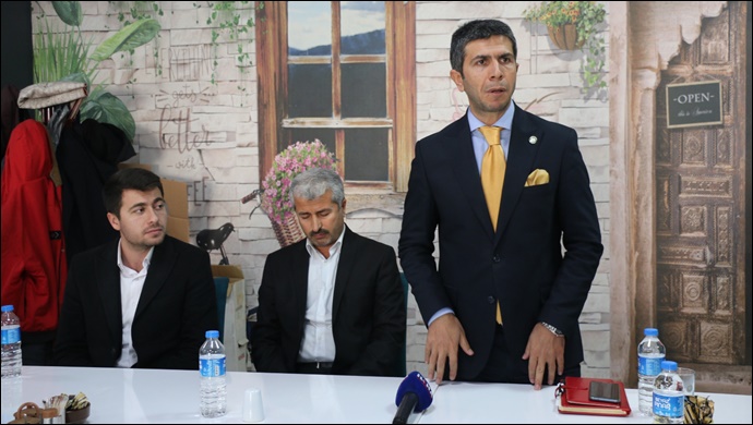 HÜDA PAR İl Başkanı Özaslan Ceylanpınar'da Muhtarlarla Buluştu-(VİDEO)