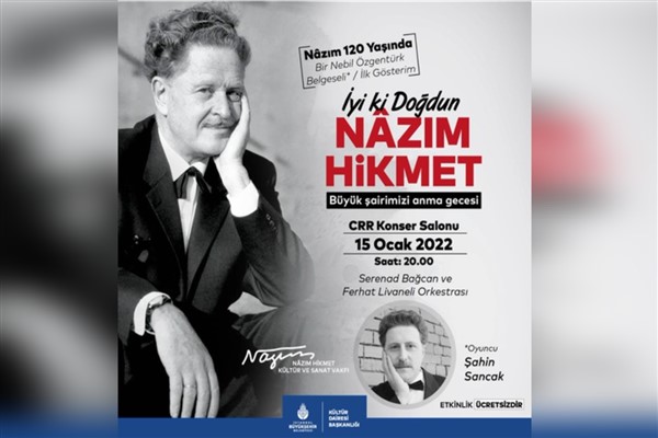       İBB, büyük şairi anıyor: 