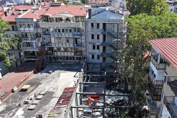 İBB, Caferağa Yükseköğrenim Erkek Öğrenci Yurdu'nun yapım çalışmalarını sürdürüyor