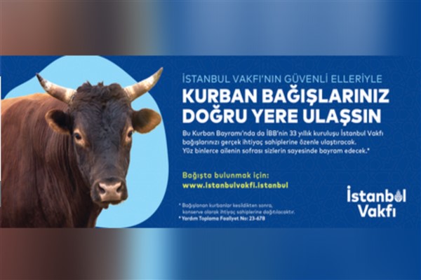 İBB'ye bağlı ‘Kurban Bağış Kampanyası’ başladı