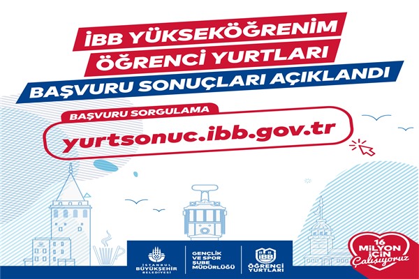 İBB yurt başvuru sonuçları açıklandı