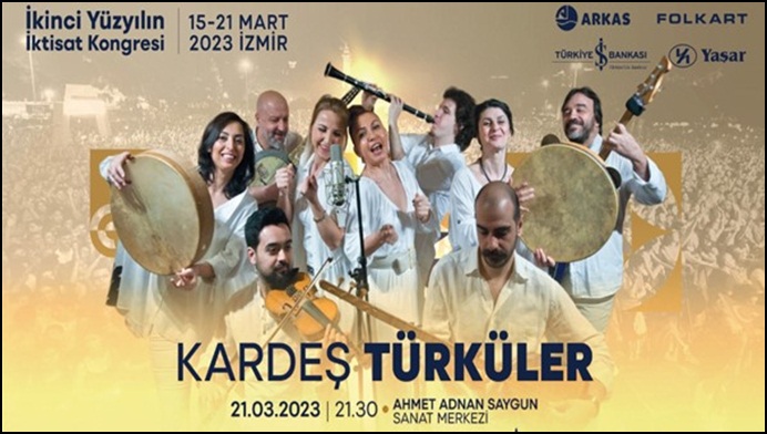 İkinci Yüzyılın İktisat Kongresi, dayanışma konserleri ile depremzedelere destek olacak