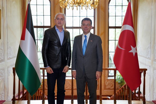  İmamoğlu: İhtiyacı olan her hususta, Filistin halkına yardıma hazır olacağız