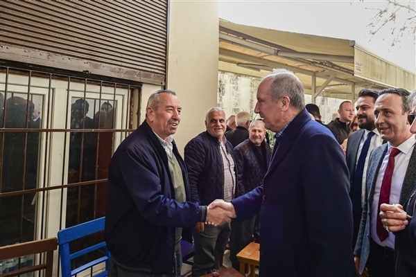 İnce, Mersin'de ziyaretlerde bulundu