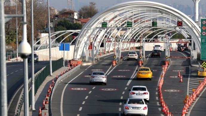 İstanbul'da köprü ve tünel geçiş ücretlerine zam