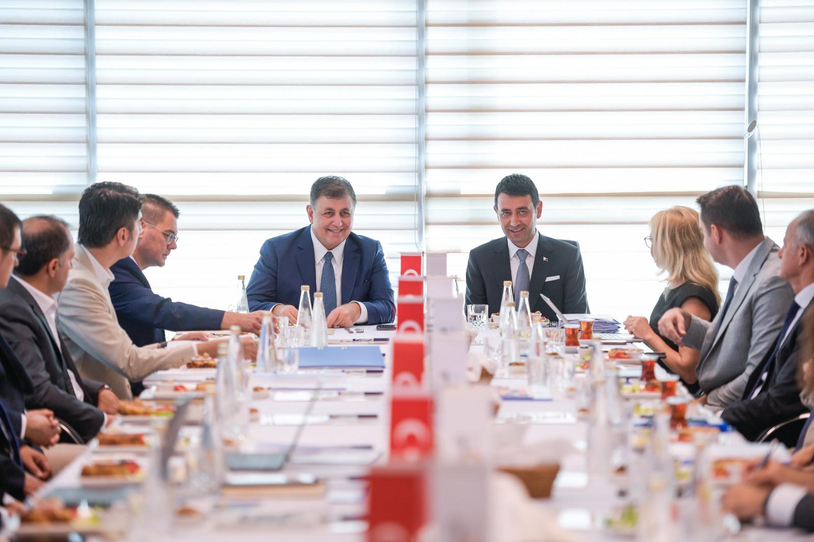 İzmir'de gerçekleşen koordinasyon toplantısında Bayraklı’nın sorunları konuşuldu