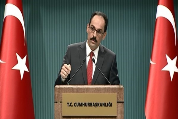 Kalın: “En güzel cevabı yurt dışında yaşayan vatandaşlarımız verecektir”