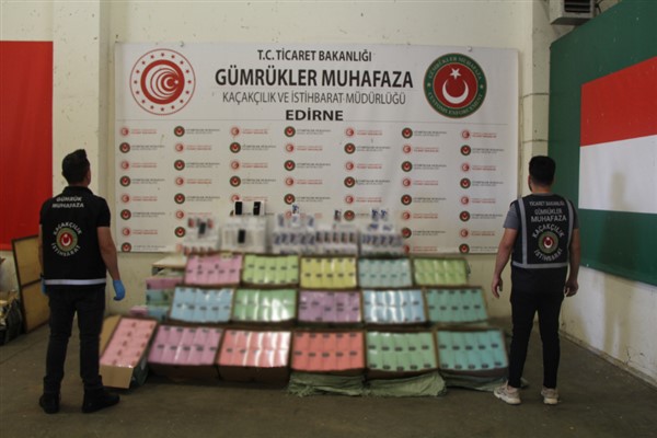 Kapıkule’de 10 milyon Türk lirası değerinde kaçakçılık operasyonu