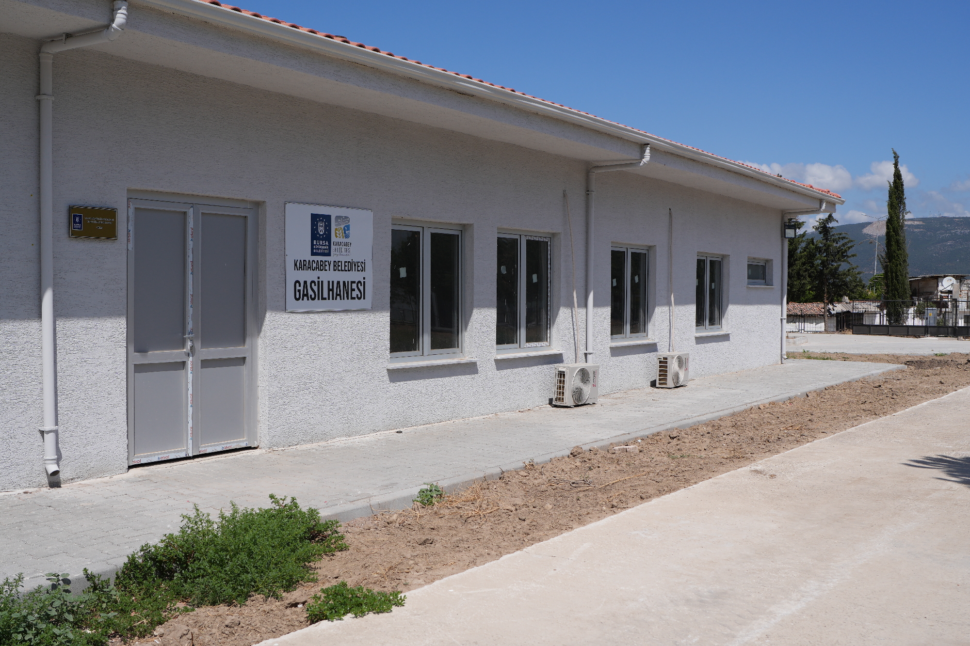 Karacabey gasilhanesi inşasında sona gelindi