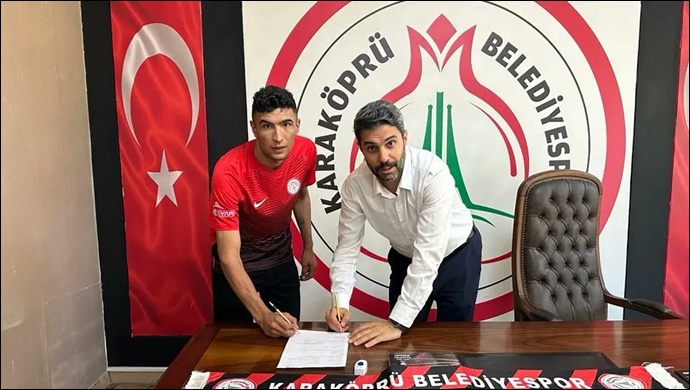 Karaköprü Belediyespor , İbrahim Halil Talay ile sözleşme imzaladı 