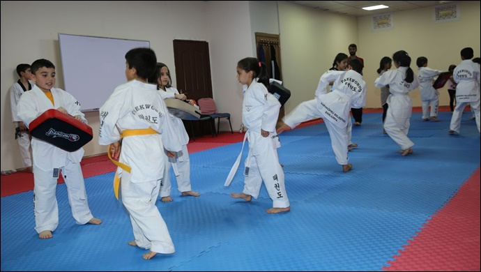 Karakoprü'de yeni sporcular yetişiyor-(VİDEO)