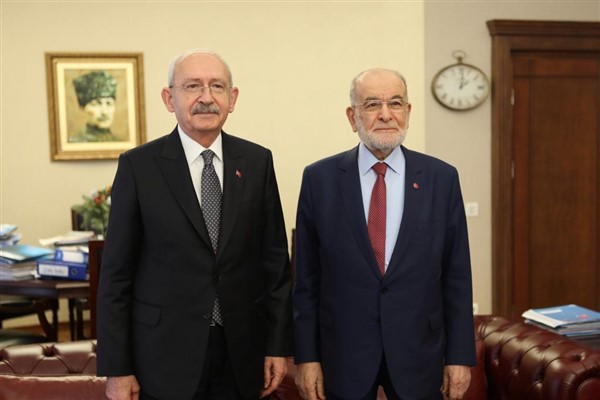 Karamollaoğlu, Kılıçdaroğlu'nu ziyaret etti