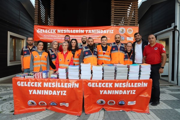 Kartal’dan doğudaki öğrencilere eğitim malzemesi desteği