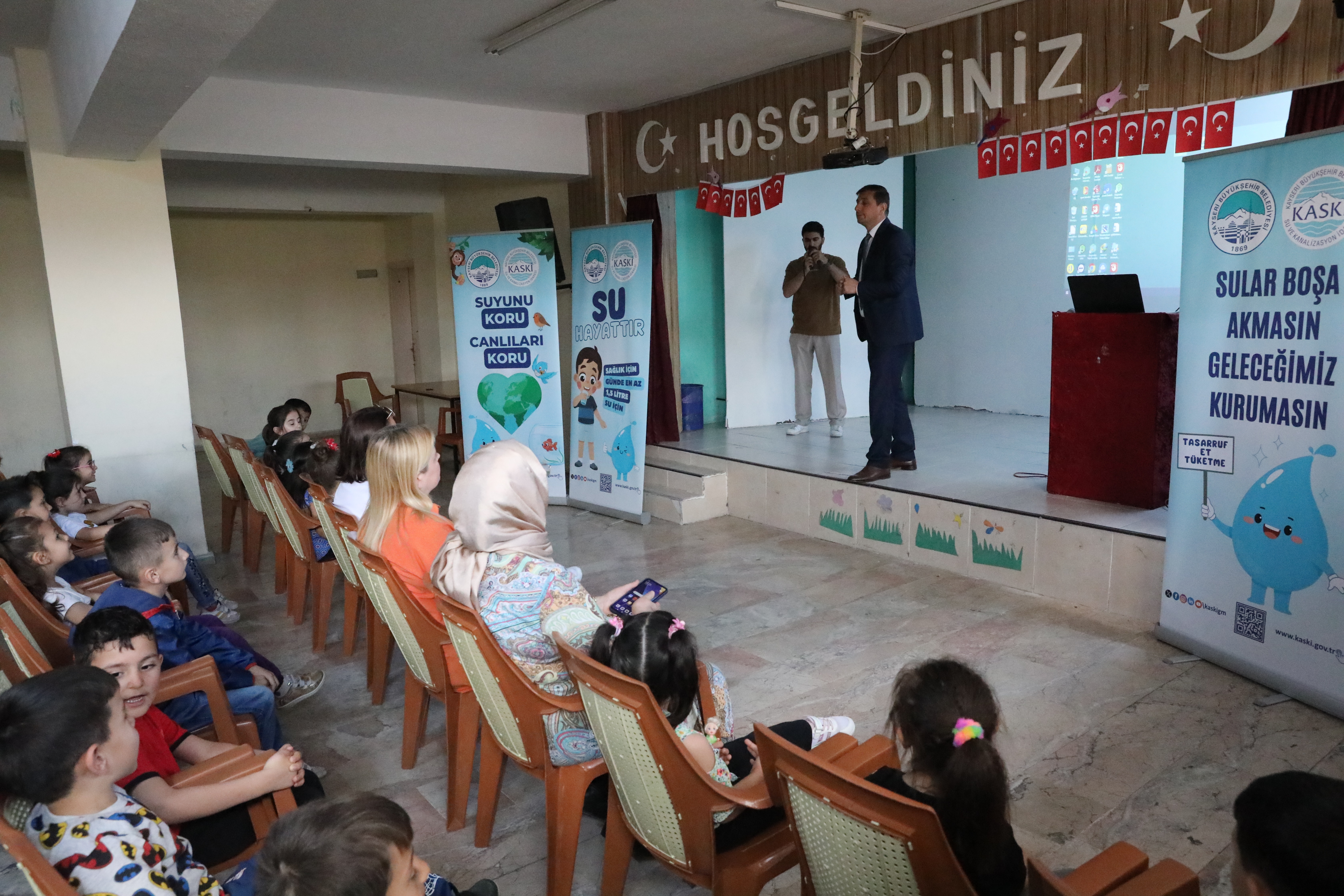 KASKİ ''Su Tasarrufu Farkındalığı'' için eğitimlerini sürdürüyor