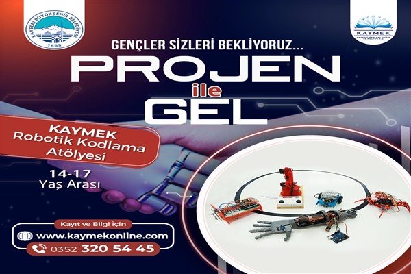 KAYMEK’ten gençlere ‘Projen ile Gel’ çağrısı