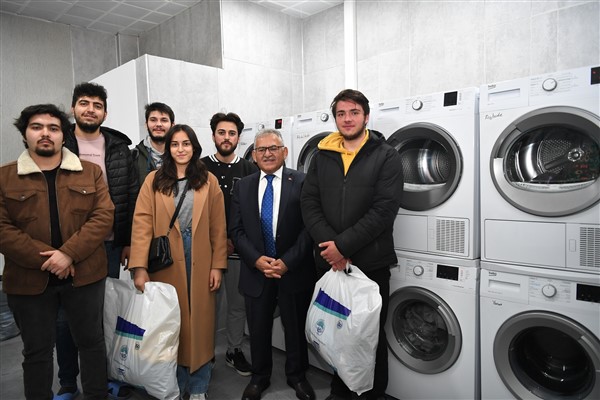 Kayseri Büyükşehir’in Çamaşır Yıkama Merkezi’nin kapasitesi genişletildi