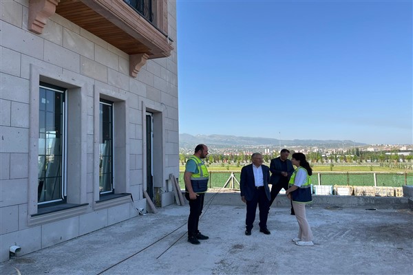 Kayseri’de ‘Mutfak Sanatları Merkezi’nin çalışmaları devam ediyor 