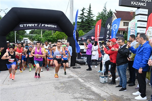 Kazancı’da ‘dostluk’ için koşuldu