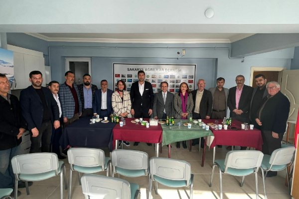 Keleş'ten Ağrılılar Derneği'ne ziyaret