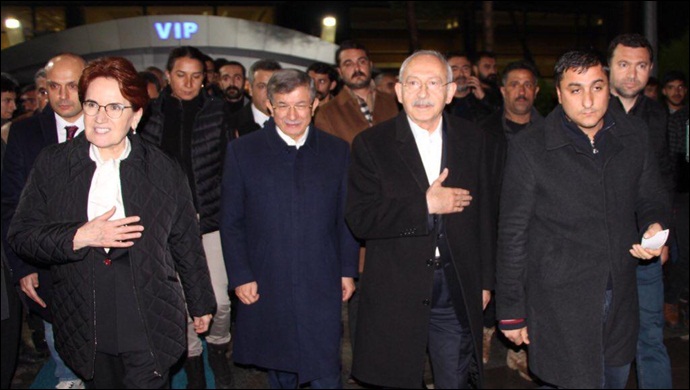 Kılıçdaroğlu, Akşener ve Davutoğlu Şanlıurfa’da