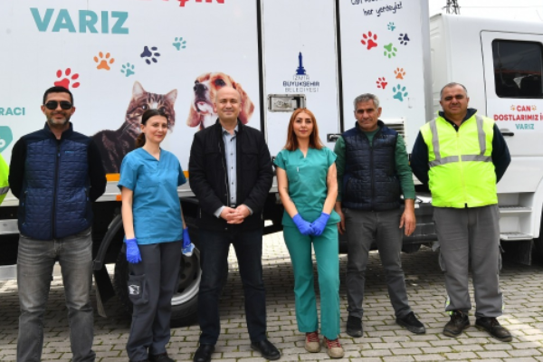 Kırsal ilçeler için mobil hizmet aracı yola çıktı