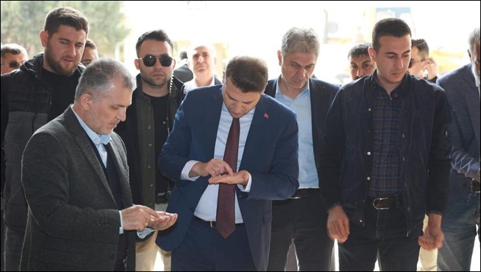 Kaymakam Cıdıroğlu’ndan Hububat Ticaret Merkezine Ziyaret