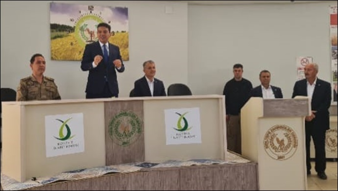 Kızıltepe Kaymakamı Hububat Ticaret Merkezini ziyaret etti