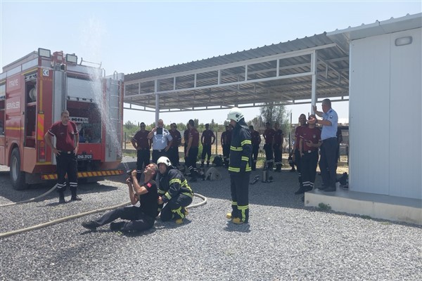 Konya Büyükşehir İtfaiyesi KKTC İtfaiye personeline eğitim verdi