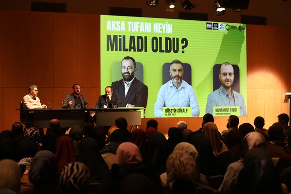 Konya’da “Aksa Tufanı Neyin Miladı Oldu” konulu söyleşi düzenlendi 