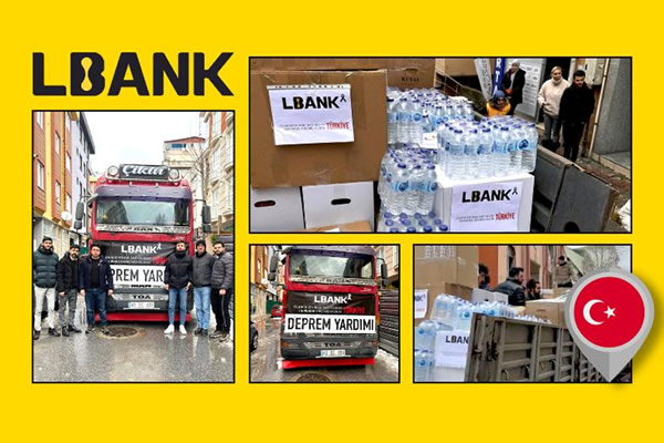LBank'tan Türkiye'deki depremzedelere acil 'ilk yardım' desteği