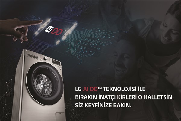 LG çamaşır makineleri daha fazlasını sunuyor