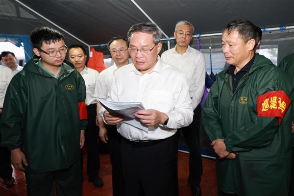 Li Qiang'dan selle mücadelede kararlı çaba gösterilmesi çağrısı
