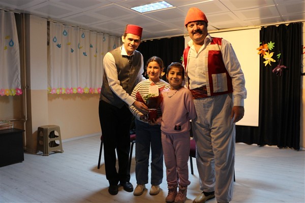Malatya’da Dünya Tiyatro Günü’nde öğrencilere gösteri düzenlendi  