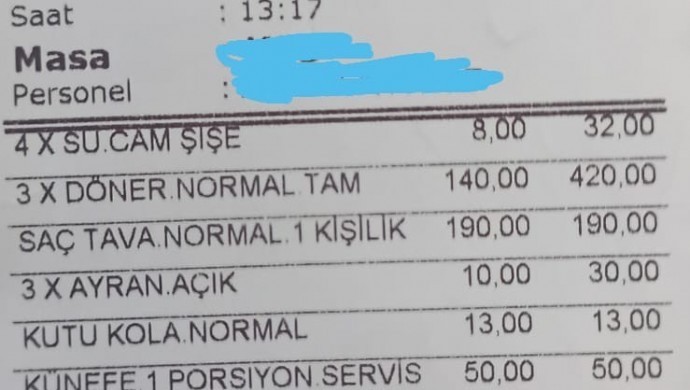 Mardin’de turizm fırsatçılığı: Döner 140 lira