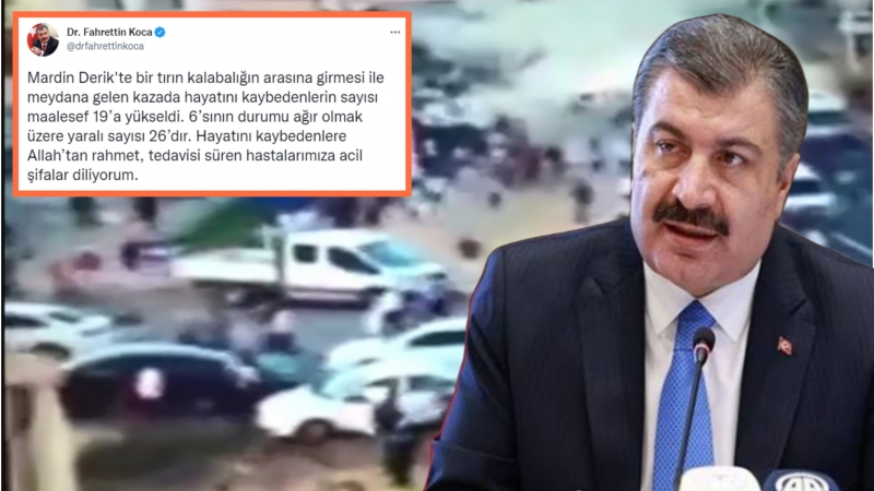 Mardin'deki kazada hayatını kaybedenlerin sayısı 19'a yükseldi