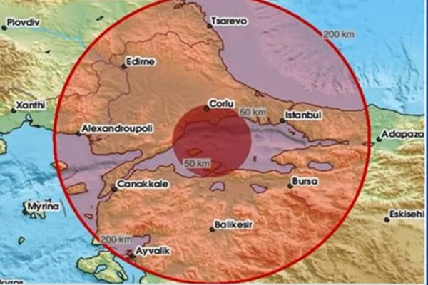 Marmara Denizi'nde deprem