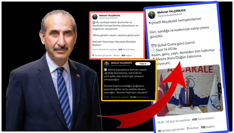 Mehmet Yalçınkaya 'dan adaylık sinyali