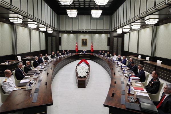 MGK'da terörle mücadelede kararlılık vurgusu